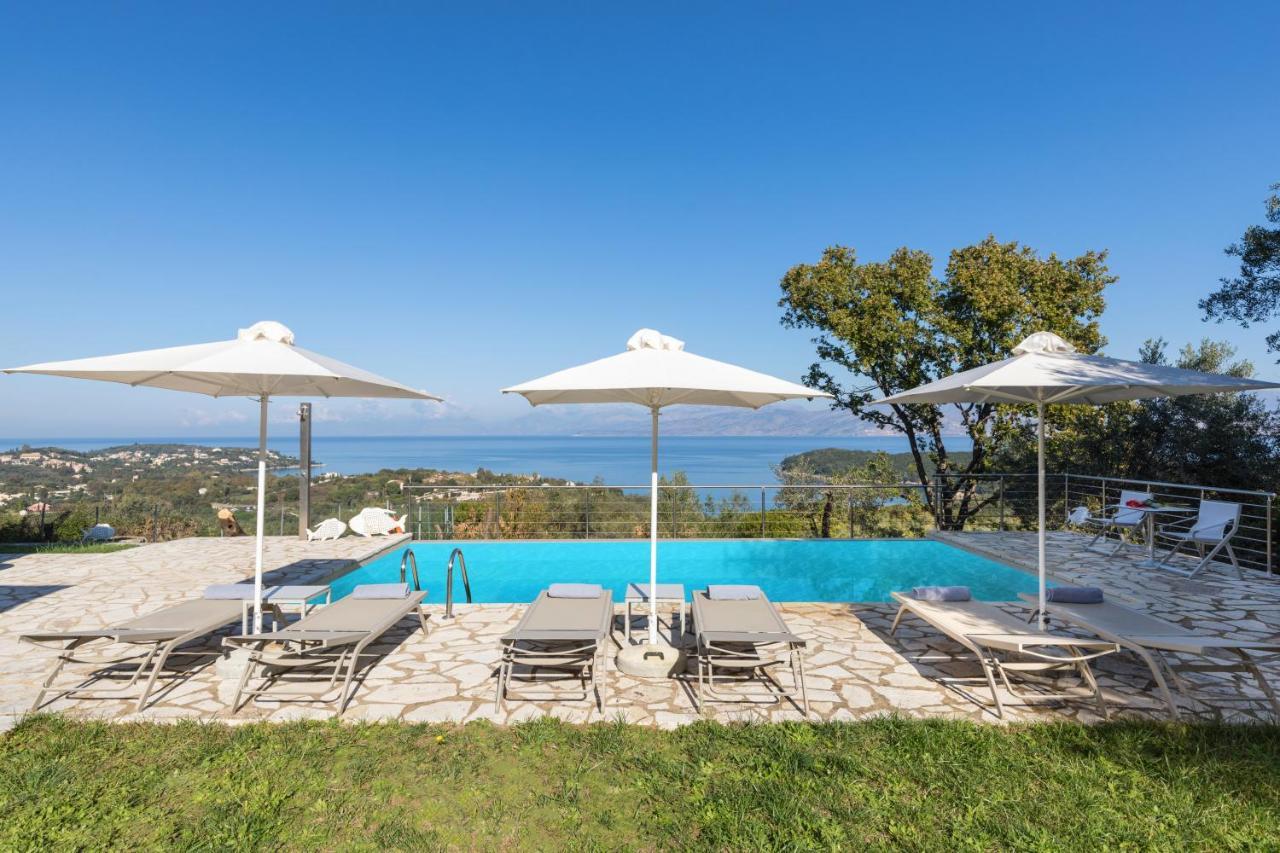 Villa Pietra Gialla By Rodostamo Collection Kassiopi Exterior foto