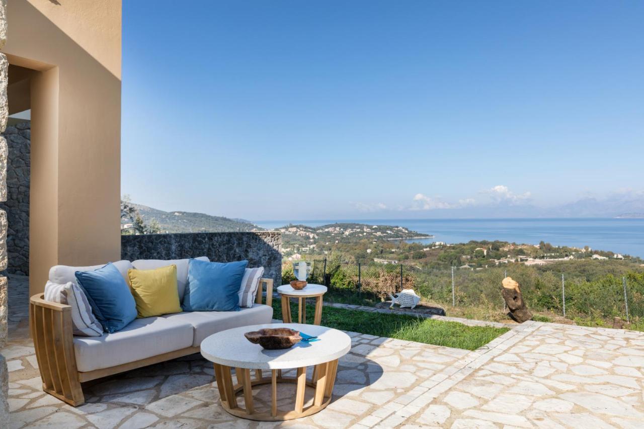 Villa Pietra Gialla By Rodostamo Collection Kassiopi Exterior foto